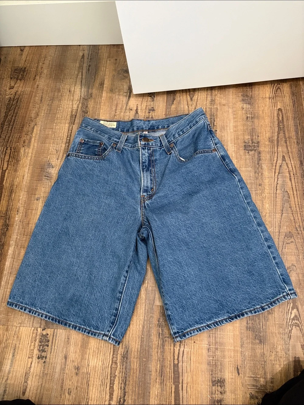 Levi's Blue Denim JORTS